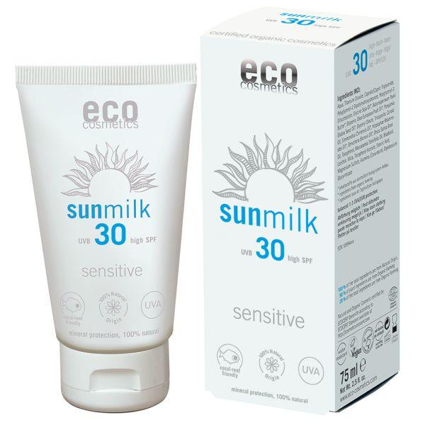 eco cosmetics Sonnenmilch LSF30 - 75ml
