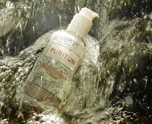 Puritum Natürliches Haarshampoo in Glasflasche 200ml
