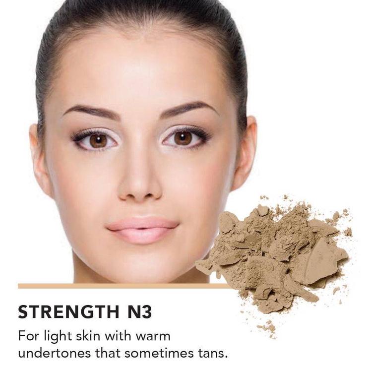 INIKA Baked Mineral Foundation - Strength 8gr - 0