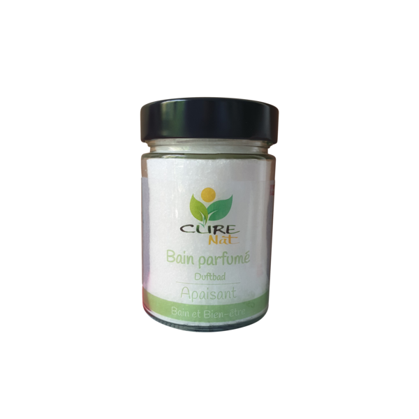 CureNat Badesalz - Apaisant / Zur Ruhe kommen mit Süss-Orangenöl 275gr
