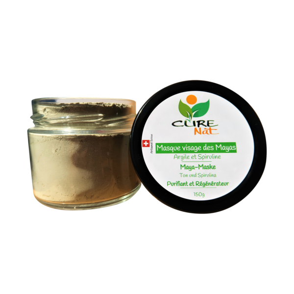 CureNat Gesichtsmaske Maya mit Spirulina 150gr