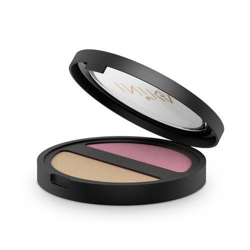 INIKA Pressed Mineral Eye Shadow - DUO Plum & Pearl - 0