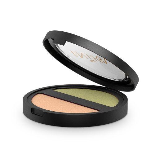 INIKA Pressed Mineral Eye Shadow - DUO Khaki Desert - 0