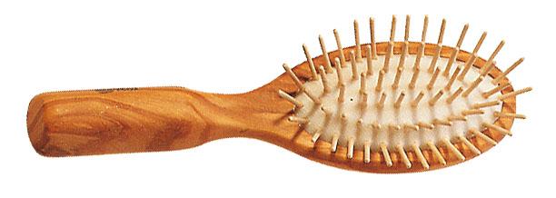 KOST KAMM Holzbürste vegan Olivenholz