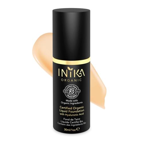 INIKA Certified Organic Liquid Foundation - Beige 30ml