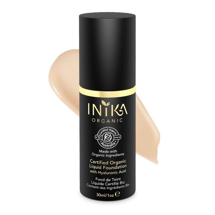 INIKA Certified Organic Liquid Foundation - Nude 30ml
