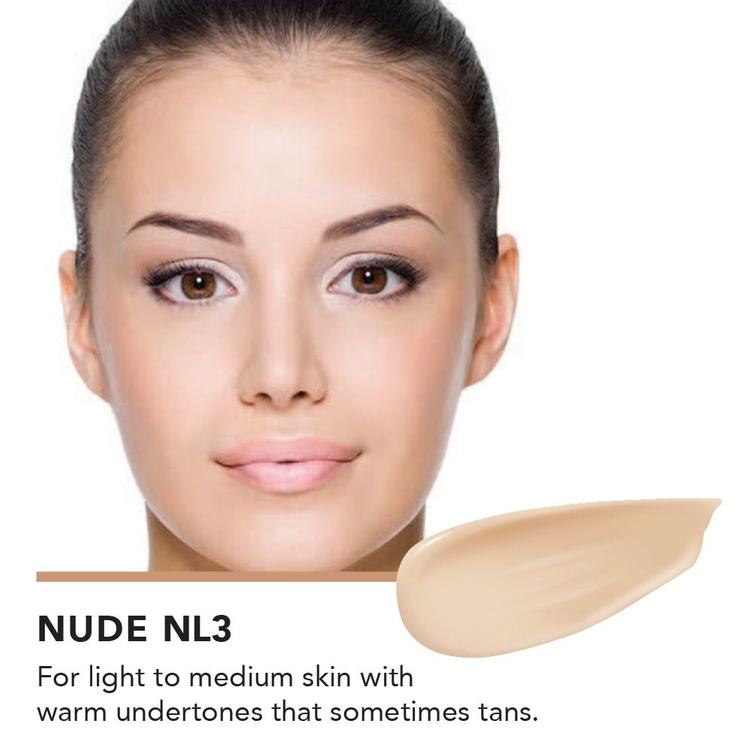 INIKA Certified Organic Liquid Foundation - Nude 30ml - 0