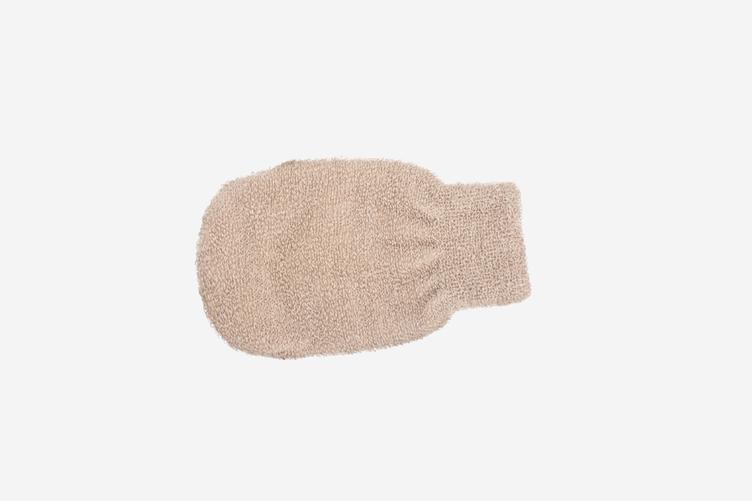 Massagehandschuh aus Leinen