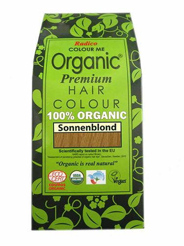 RADICO COLOUR ME ORGANIC Pflanzenhaarfarbe - Sonnenblond 100gr - 0