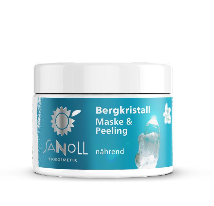SANOLL Biokosmetik Bergkristall Maske und Peeling 30ml
