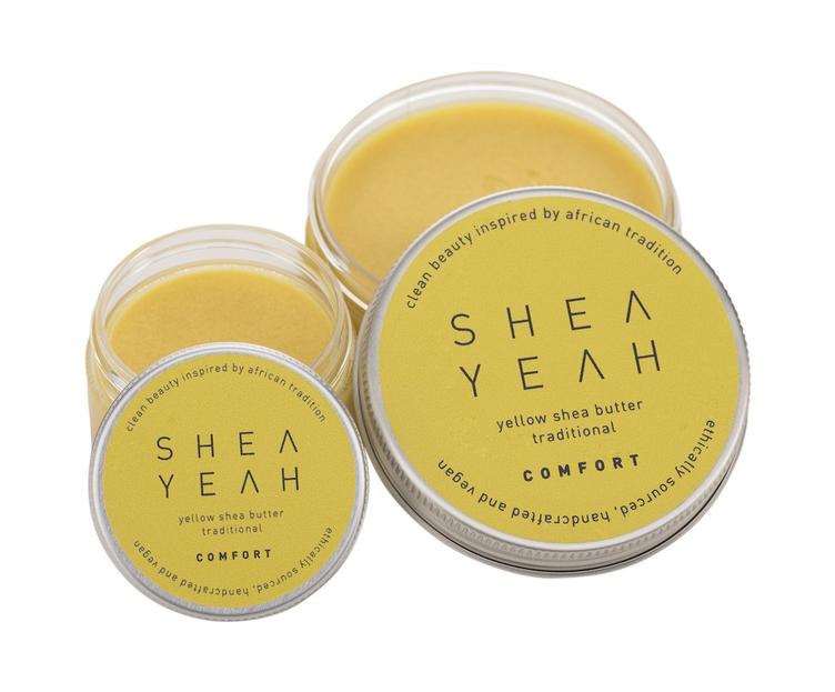 SHEA YEAH gelbe Bio-Sheabutter COMFORT 50ml - 0