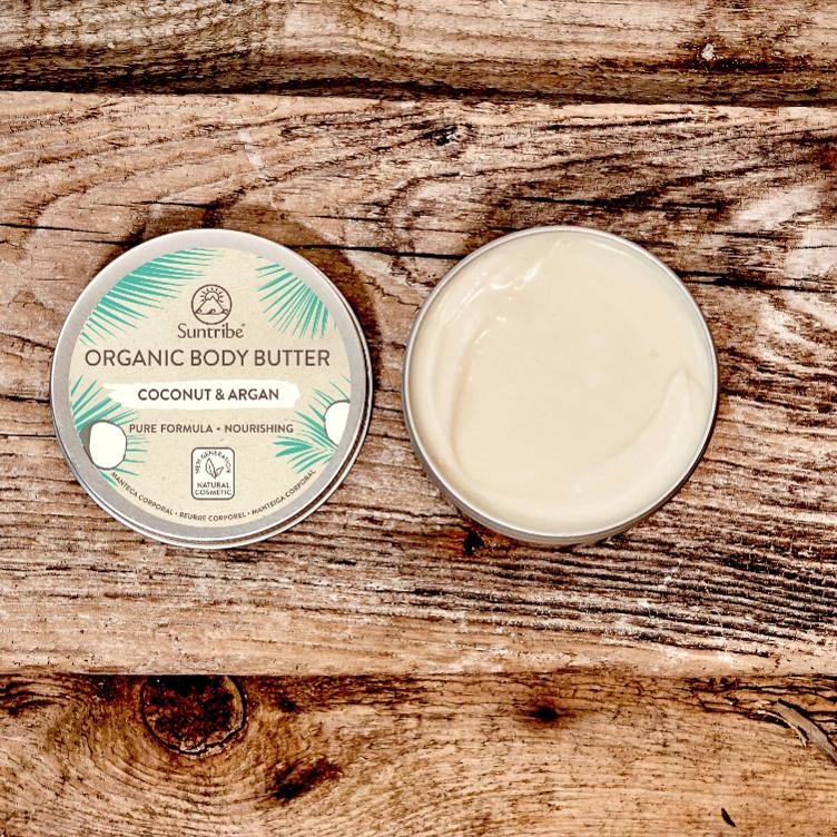 SUNTRIBE BIO-BODY BUTTER Kokos & Argan 150ml - 0