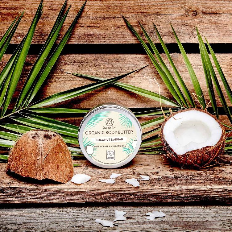 SUNTRIBE BIO-BODY BUTTER Kokos & Argan 150ml - 1