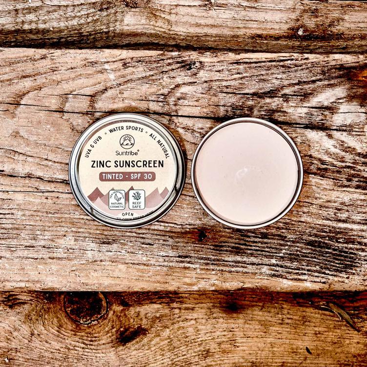 SUNTRIBE BIO-SONNENCREME LSF 30 getönt 10g - 0